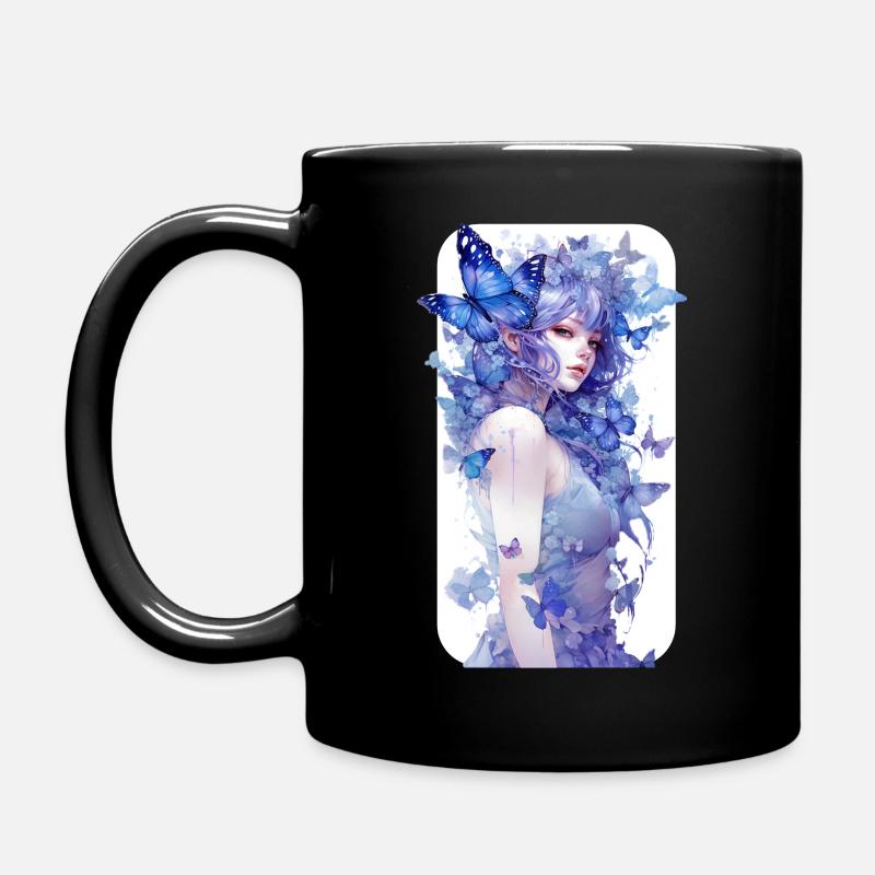 Morpho butterflies Droite - Mug uni - noir