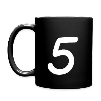 5 - Tasse einfarbig - Schwarz - Links