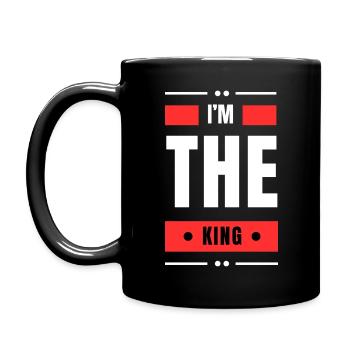 King - Full Colour Mug - black - Left