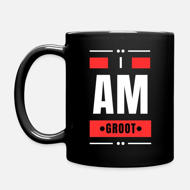 Groot - Tasse einfarbig - Schwarz