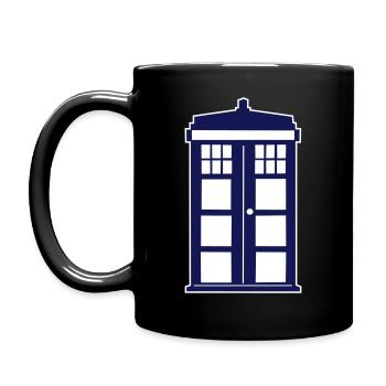 BlueBox - Tasse einfarbig - Schwarz - Links