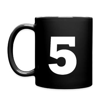 5 - Tasse einfarbig - Schwarz - Links