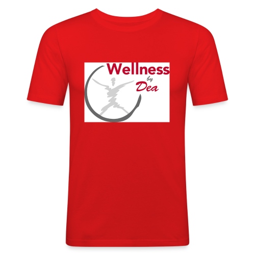 Wellness By Dea Vattenflaska - Slim Fit T-shirt herr
