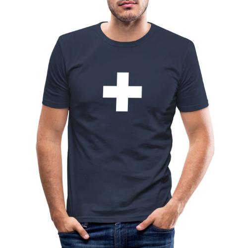 Kreuz - Männer Slim Fit T-Shirt