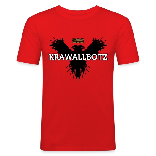 Krawallbotz (Kölsch) - Männer Slim Fit T-Shirt