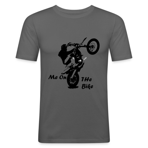 Me on the Bike - Männer Slim Fit T-Shirt