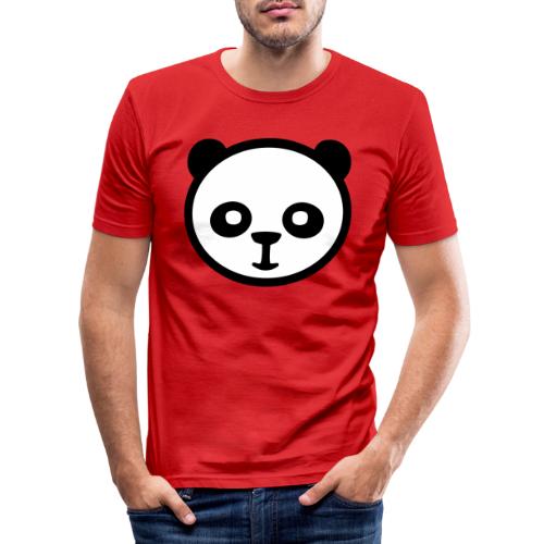 Pandabär, Große Panda, Riesenpanda, Bambusbär - Männer Slim Fit T-Shirt