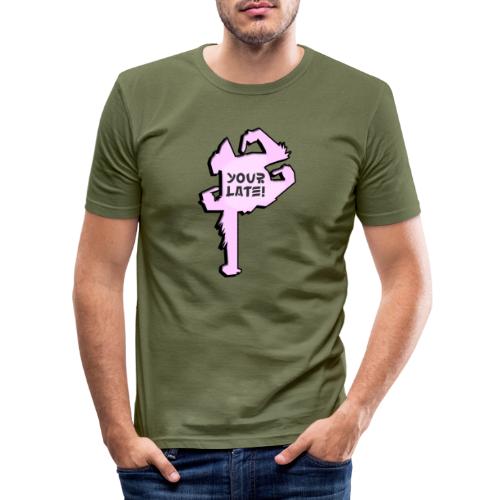 Monkey Sign - Men's Slim Fit T-Shirt