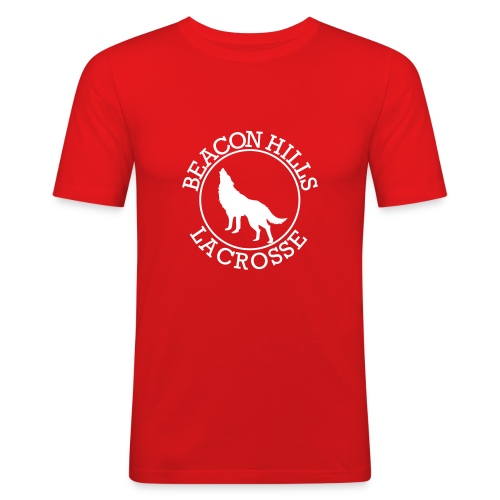 BEACONS HILL LACROSSE Logo - Men's Slim Fit T-Shirt