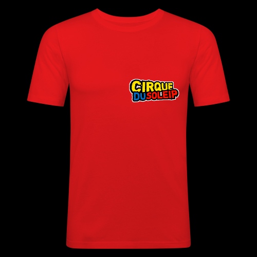 Cirque Du Soleip Letters - Mannen slim fit T-shirt