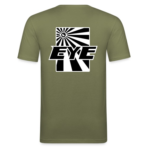 eye02 - Mannen slim fit T-shirt