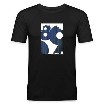 1989 - Men's Slim Fit T-Shirt - black - Front - Nik (191cm)