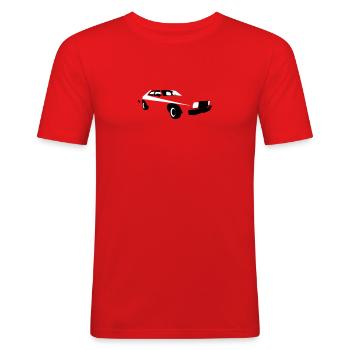 TORINO STARSKY 2 COULEUR - T-shirt près du corps Homme - rouge - Devant - Jaron (178cm)