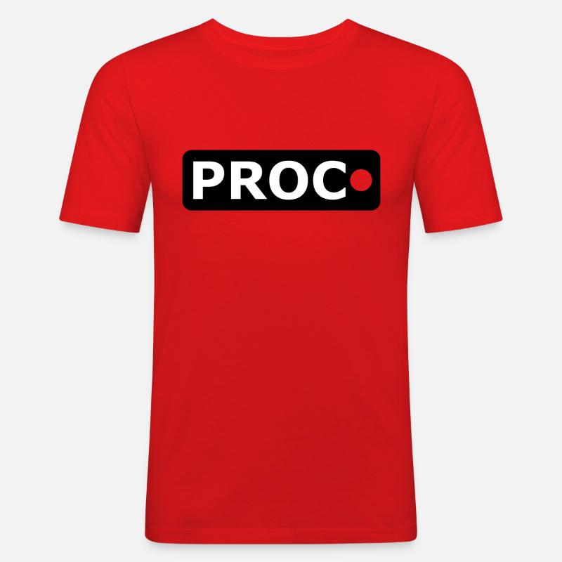 ProcDOT - Visual Malware Analysis - Men's Slim Fit T-Shirt - red