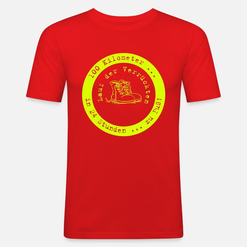 LdV_Design_2016 - Männer Slim Fit T-Shirt - Rot