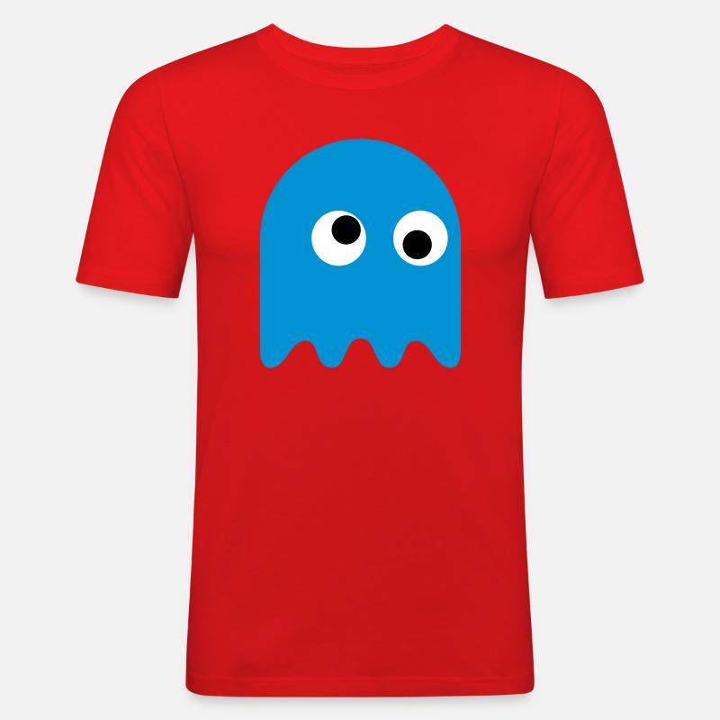 Jeu Classics Ghost - T-shirt près du corps Homme - rouge