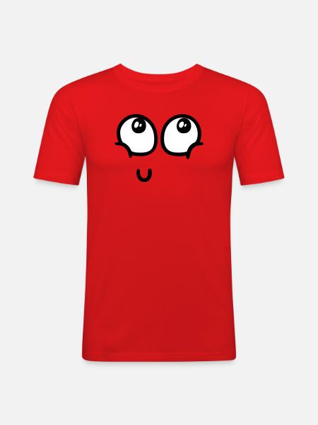 Joy overload - Men's Slim Fit T-Shirt - red