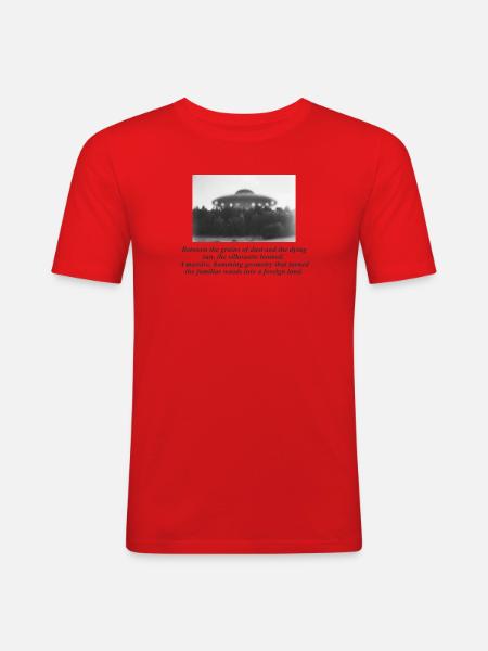 The Silhouette Looming - Men's Slim Fit T-Shirt - red