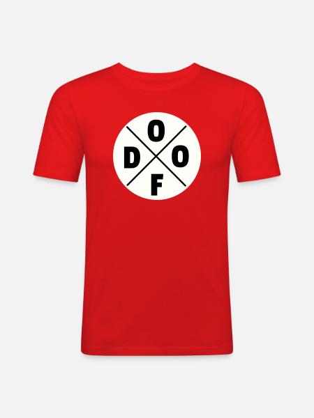 Dumb - Men's Slim Fit T-Shirt - red