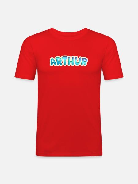 Occupation Arthur - Men's Slim Fit T-Shirt - red