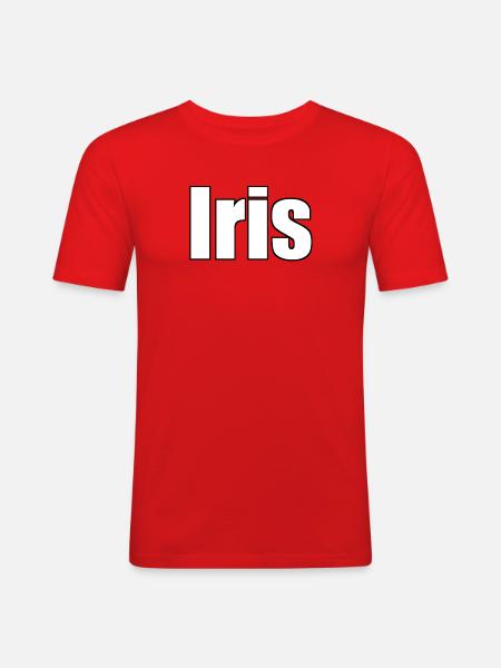 Iris - Men's Slim Fit T-Shirt - red