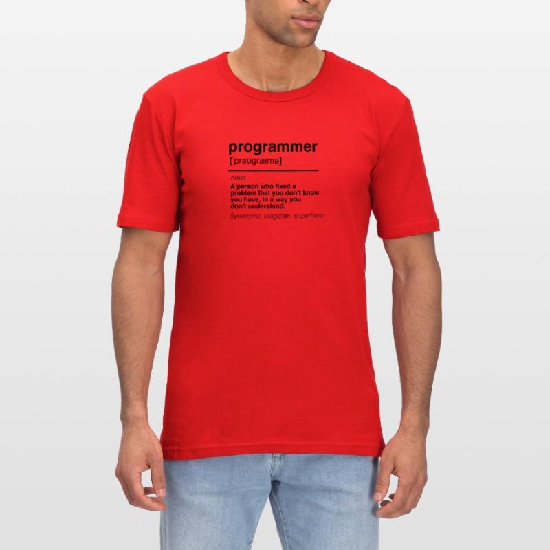 Funny software developer engineer programmer Men's Slim Fit T-Shirt