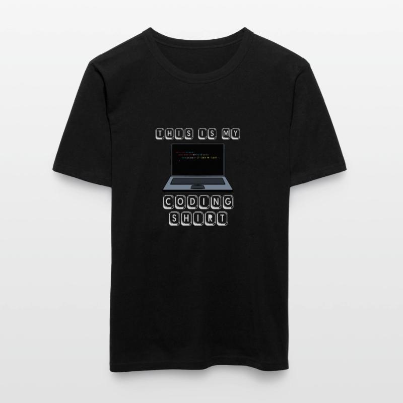 Code de programmeur informatique Geek Cool Developer Pun T-shirt près du corps Homme