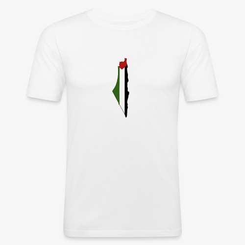 Palestine - T-shirt près du corps Homme
