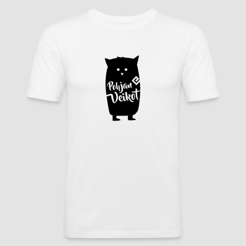 Veikko-pöllö - Miesten tyköistuva t-paita
