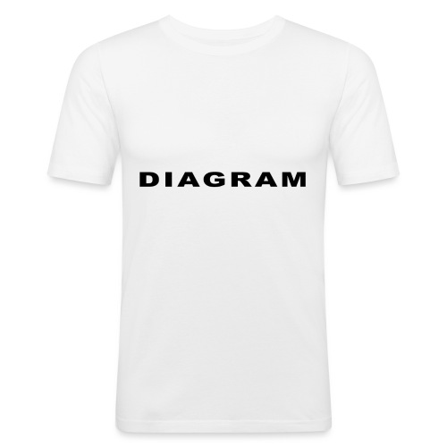 DIAGRAM Word Edition - T-shirt près du corps Homme