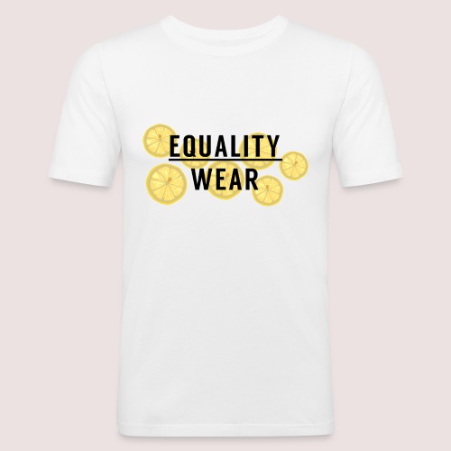 Equality Wear Fresh Lemon Edition - Men's Slim Fit T-Shirt