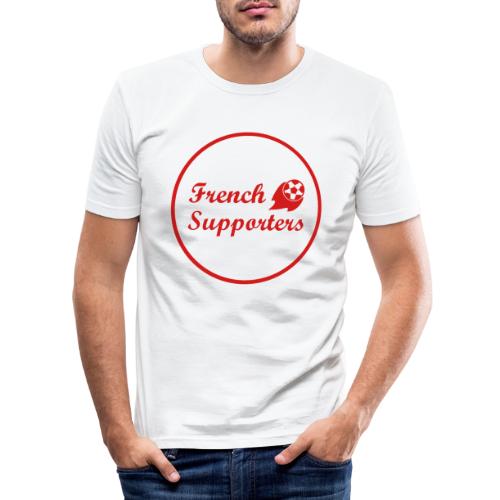 French supporters tribe - T-shirt près du corps Homme