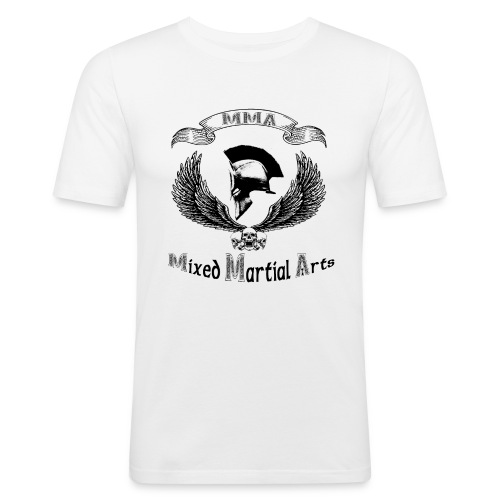 MMA spartan - Maglietta aderente da uomo