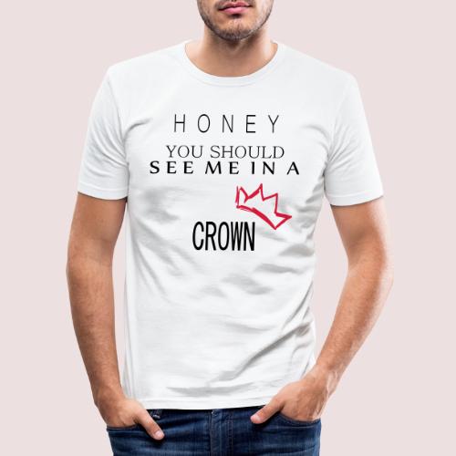 You should see me in a crown - Moriarty - Männer Slim Fit T-Shirt