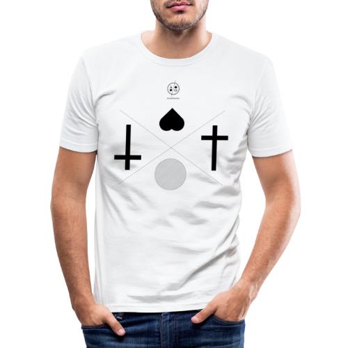 sainte abstraction - T-shirt près du corps Homme