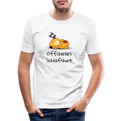 Schlafshirt - Männer Slim Fit T-Shirt