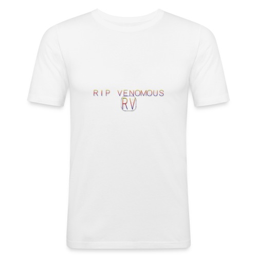 Rip Venomous White T-Shirt men - Mannen slim fit T-shirt