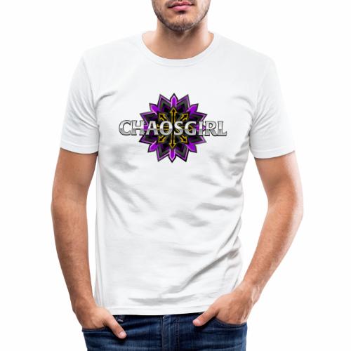 Chaosgirl - Männer Slim Fit T-Shirt