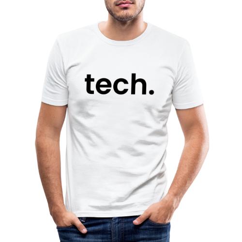 tech. - Men's Slim Fit T-Shirt