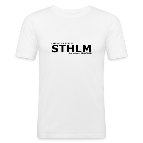 STHLM - Slim Fit T-shirt herr