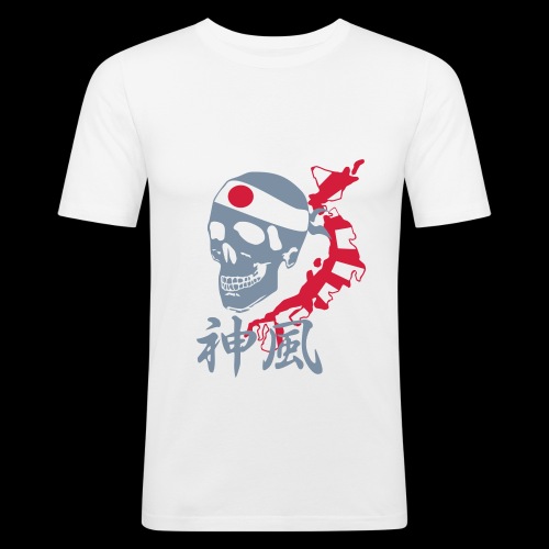 kamikaze_04 - Herre Slim Fit T-Shirt