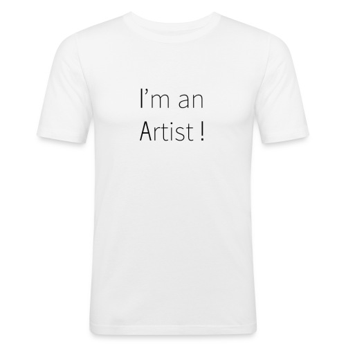 I'm an artist - T-shirt près du corps Homme