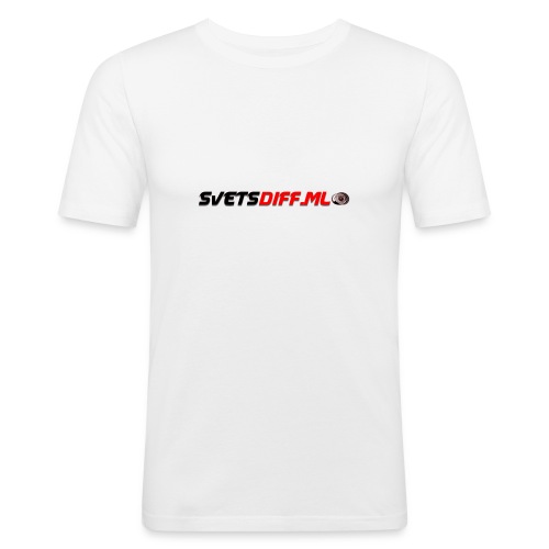 Svetsdiff.ml logga - Slim Fit T-shirt herr