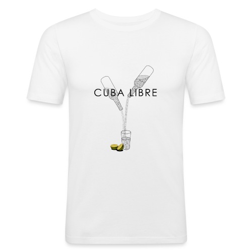 Cuba Libre - Männer Slim Fit T-Shirt