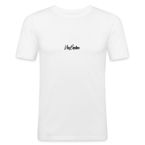 VlogSeption Brand Logo - Men's Slim Fit T-Shirt