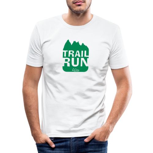 Trail Run - Männer Slim Fit T-Shirt