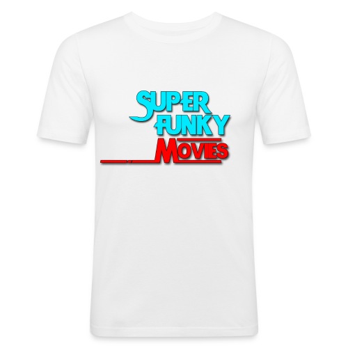 Logotype-SuperFunkyMovies - Slim Fit T-shirt herr