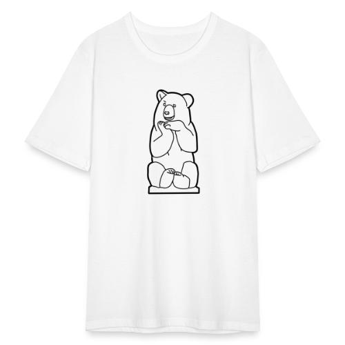 Berliner Bär, sitzend - Männer Slim Fit T-Shirt