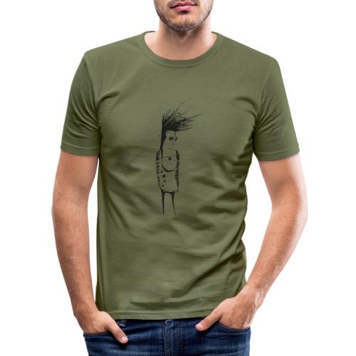 Allein - Alone - Männer Slim Fit T-Shirt