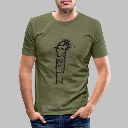 Allein - Männer Slim Fit T-Shirt